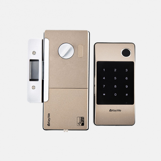 keywe-damian-gold-digital-door-lock-keypad